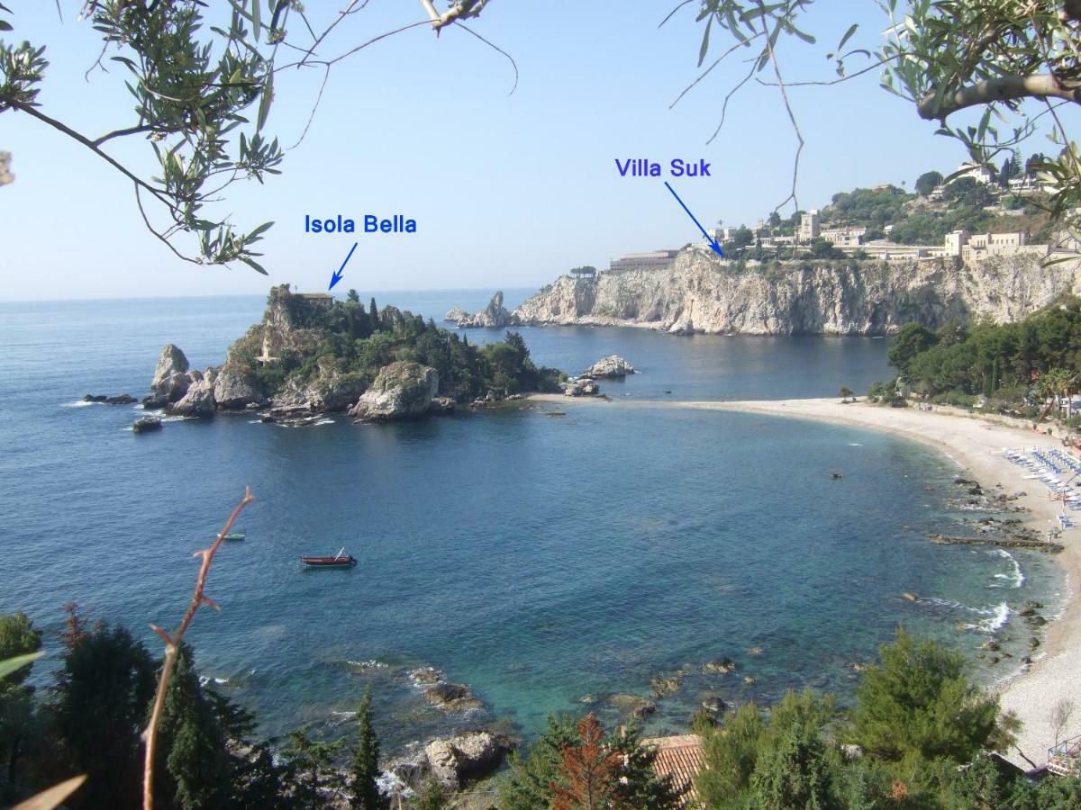 Villa Suk Taormina Bagian luar foto